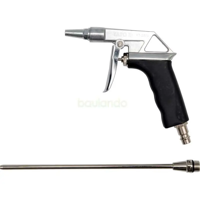 Zertifiziert Druckluft-Ausblaspistole mit 125 mm Düse, Metall