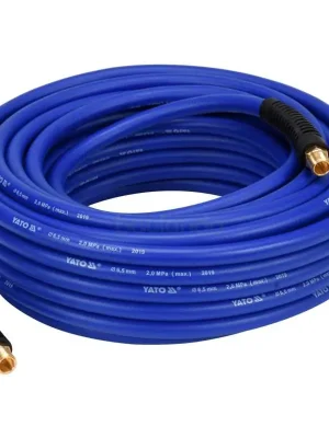 Abverkauf Hybrider Druckluftschlauch 1/4" 20 m, flexibel und chemikalienbeständig