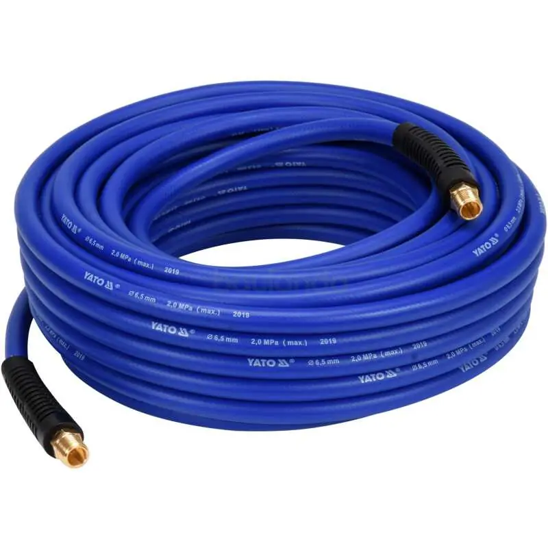 Abverkauf Hybrider Druckluftschlauch 1/4" 20 m, flexibel und chemikalienbeständig