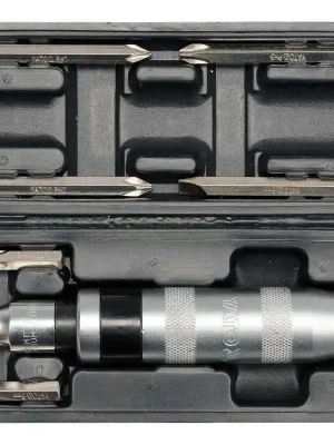 Wochenendangebot Handschlagschrauber, Schlagschraubendreher Cr-V + 6 Bits
