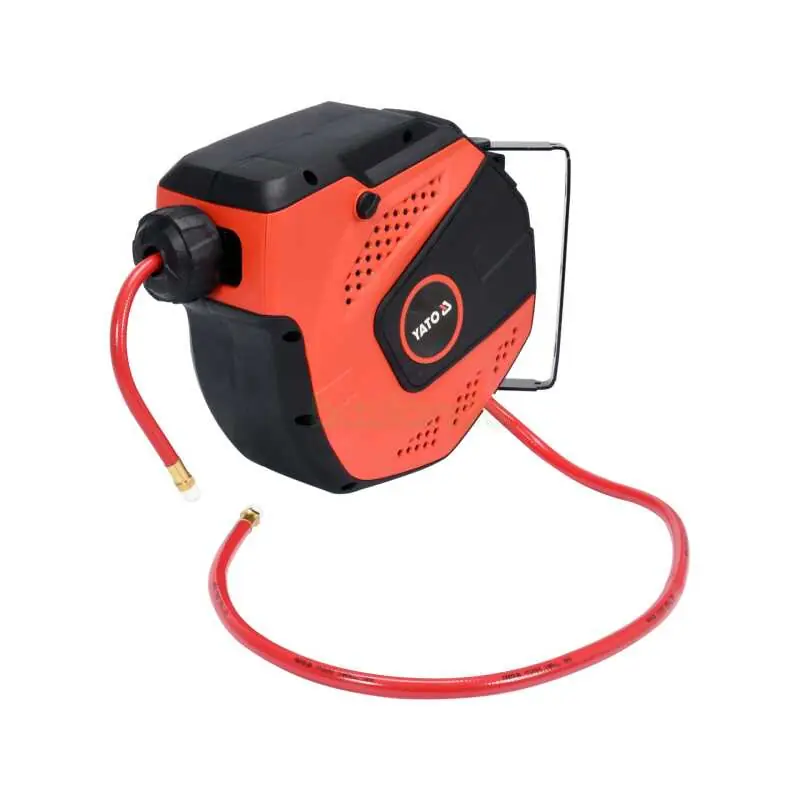 Druckluftschlauch auf automatischem Aufroller 10 m Schnäppchen