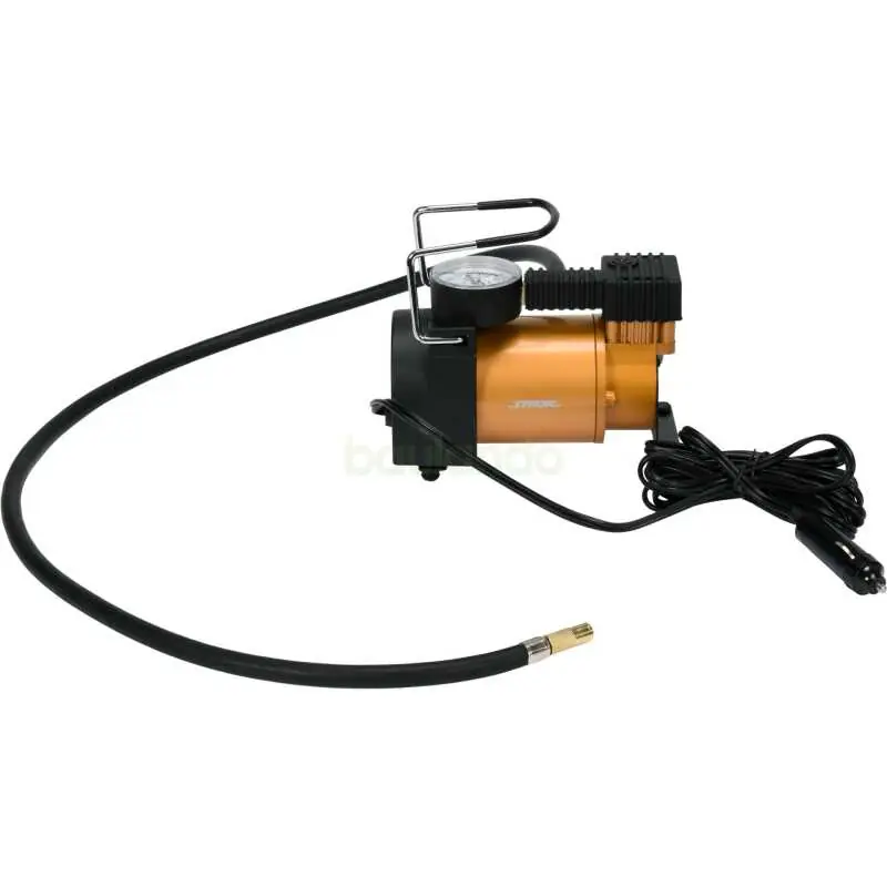 Bestpreis Leistungsstarker 12V Auto-Kompressor mit Manometer, 35 l/min, 120W