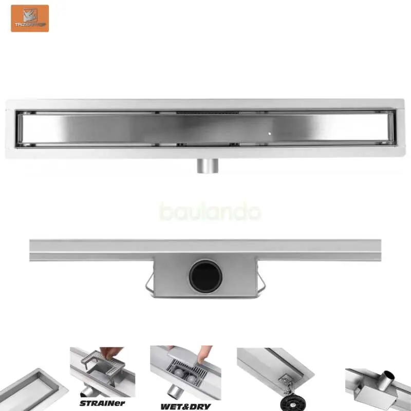 Duschrinne, Bodenablauf 80cm Sonderangebot