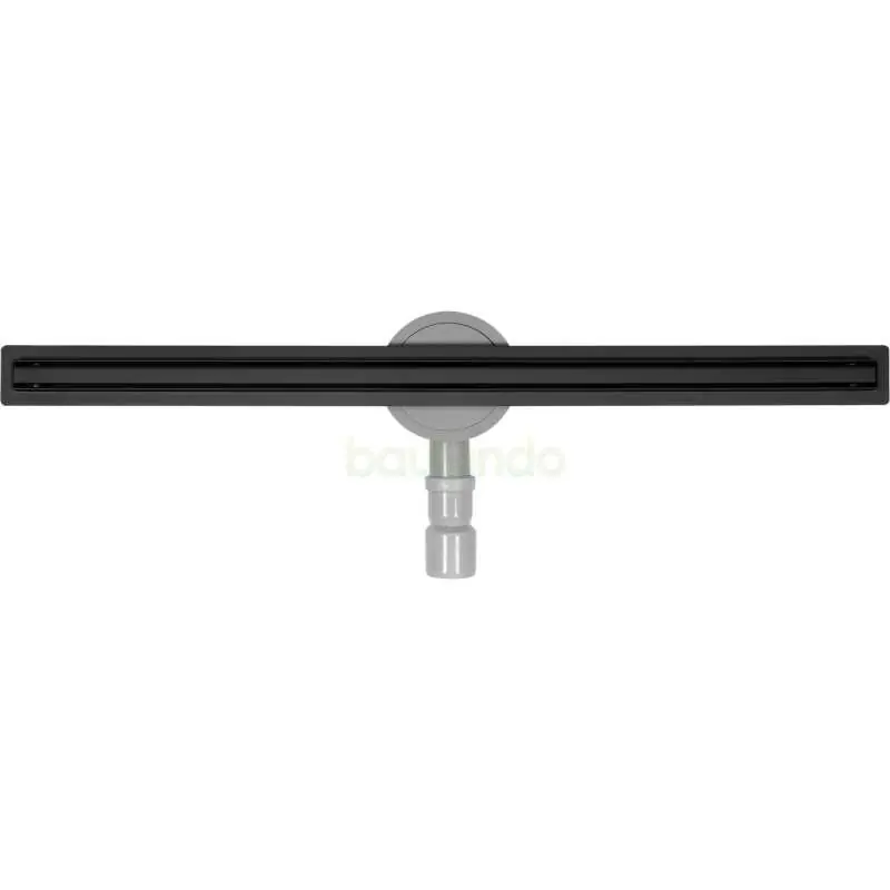 Duschrinne, Bodenablauf 90cm Slim Black Nur Für Kurze Zeit