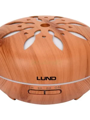 Online Kaufen Ultraschall Aroma Diffusor 500 ml, dunkles Holz, mit Fernbedienung