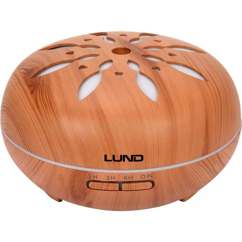 Online Kaufen Ultraschall Aroma Diffusor 500 ml, dunkles Holz, mit Fernbedienung