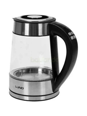 Wasserkocher LED Glas 1,7 l Temperatureinstellungsfunktion 2200W Günstig