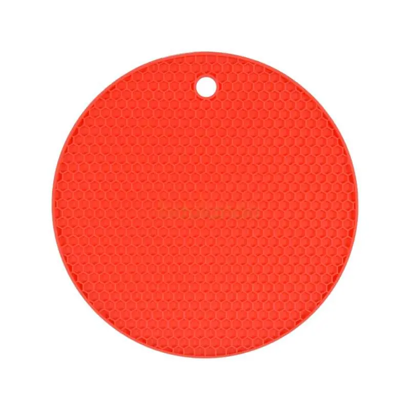 Schneller Versand Topfuntersetzer Silikon 180x180x0,8mm, rot