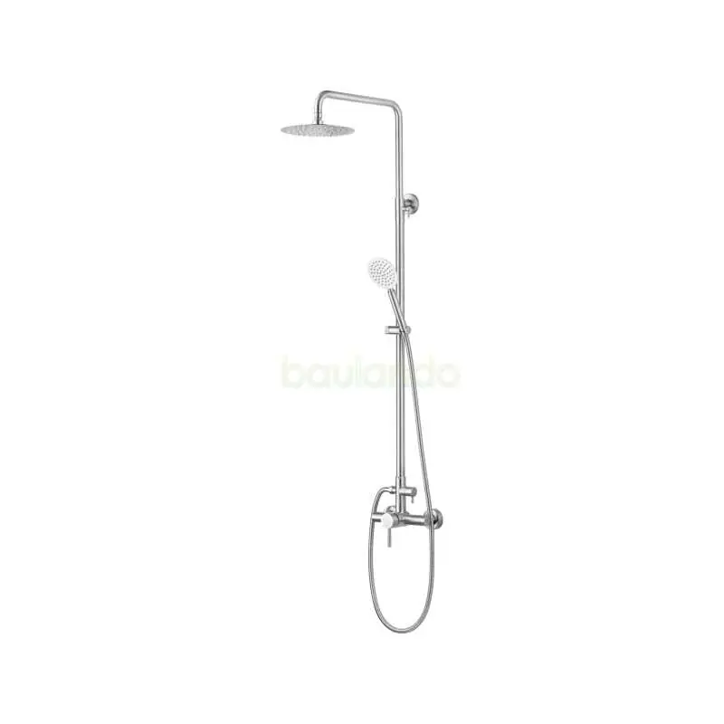 Must-Have Duschsäule aus Edelstahl mit Dusch-Set STEELY 1