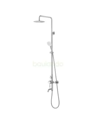 Abverkauf Duschsäule aus Edelstahl mit Dusch-Set STEELY 2