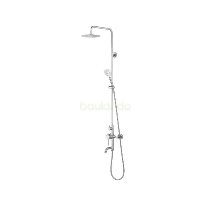 Abverkauf Duschsäule aus Edelstahl mit Dusch-Set STEELY 2