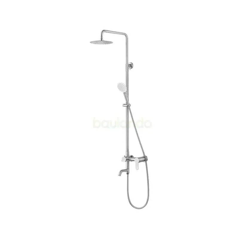Bestseller Duschsäule aus Edelstahl mit Dusch-Set STEELY 3