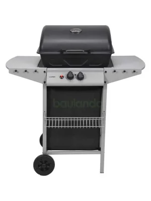 Bestpreis Gasgrill 5,5kW, 2 Brenner, Stahl 97,3 × 53 ×102 cm