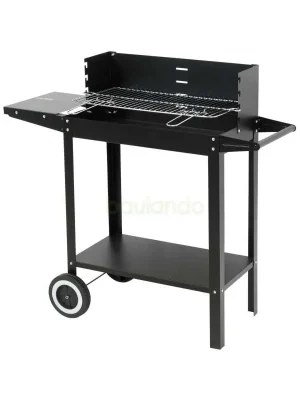Kracherpreis Holzkohlegrill 48 x 26,5 cm, offen mit Ablage, Campinggrill