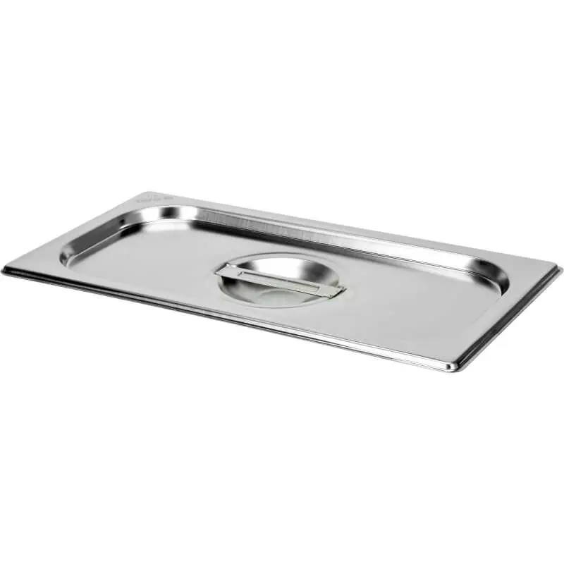 Gastro Behälter, Gastronomiebehälter Deckel Edelstahl GN 1/3 325x176mm Preisreduziert