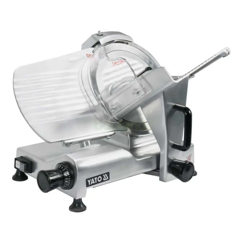Knallerangebot Gastro Aufschnittmaschine 250 mm, eloxiert, Schleifvorrichtung