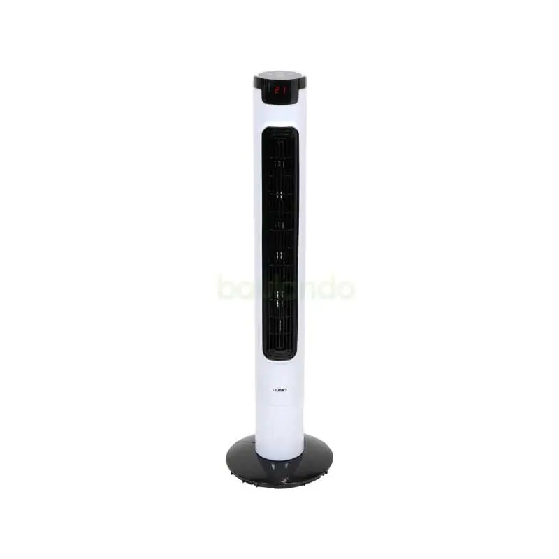 Bodenventilator 50W, Höhe 95,5cm, LED mit Fernbedienung Neuheit