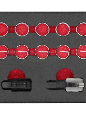 Abverkauf Gewindereparaturset für Lambdasonden M18 x 1,5 mm, 12-teilig
